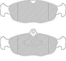 Ferodo Racing Front Brake Pads For OPEL 1.7 D COMBO FCP732