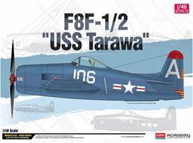 Klijuojamas Modelis Academy 12313 F8F-1/2 "USS Tarawa" 1/48