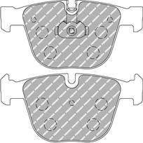 Ferodo Racing Rear Brake Pads For BMW 535d 5 Saloon (E60) FCP1672