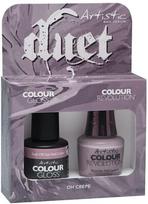Nagų lako rinkinys Artistic Duets Caution Extremely Hot Oh Crepe 2 x 15 ml