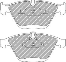 Ferodo Racing Front Brake Pads For BMW 525d 5 Saloon (E60) FCP1628