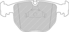 Ferodo Racing Front Brake Pads For BMW 530i 5 (E39) FCP997