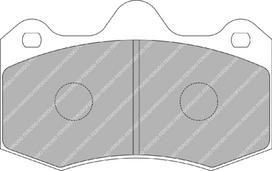 Ferodo Racing Front Brake Pads For SEAT 1.8 T Cupra R Ibiza IV (6L1) FRP3083
