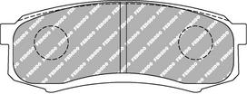 Ferodo Racing Rear Brake Pads For MITSUBISHI 3.2 DI-D (V88W, V98W) PAJERO IV (V8_W, V9_W) FCP1021