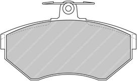 Ferodo Racing Front Brake Pads For SEAT 1.9 TDi Cordoba FCP1312