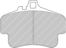 Ferodo Racing Rear Brake Pads For PORSCHE 3.6 GT3 911 (996) FRP3051