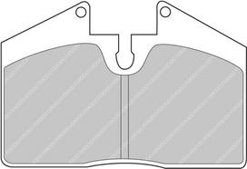 Ferodo Racing Front Brake Pads For FERRARI 5.5 (F116) 456 GT/GTA FCP451
