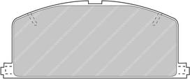 Ferodo Racing Front Brake Pads For TOYOTA 1.3 (AL20) Tercel FCP308