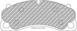 Ferodo Racing Front Brake Pads For PORSCHE 4.0 GT3 911 (991.2) FCP4664