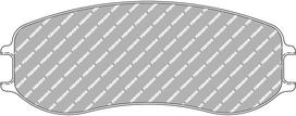 Ferodo Racing Front Brake Pads For PORSCHE GT3 Cup MR 911 (991) FRP3151