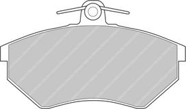 Ferodo Racing Front Brake Pads For VOLKSWAGEN 1.8 i G60 Syncro, Saloon, Variant PASSAT (II) FCP775