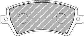 Ferodo Racing Front Brake Pads For TOYOTA 1.8 VVTL-i TS (ZZE123) Corolla (_E12_) FCP1573