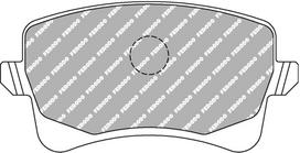 Ferodo Racing Rear Brake Pads For AUDI 2.7 TDi A5 (8T3) FCP4050
