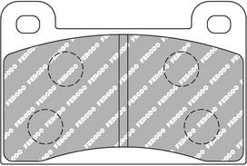 Ferodo Racing Rear Brake Pads For TATRA All i T700 FCP461