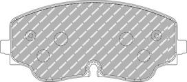 Ferodo Racing Front Brake Pads For VOLKSWAGEN 2.0 TSI 4motion GOLF VIII (CD1) FCP5358