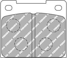 Ferodo Racing Rear Brake Pads For CITROEN 1.6 16V (Gravel) C2 R2 FCP809