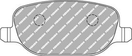 Ferodo Racing Rear Brake Pads For ALFA ROMEO 3.2 JTS Q4 159 Sportwagon (939) FCP1795