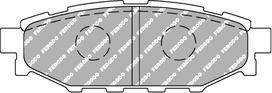 Ferodo Racing Rear Brake Pads For SUBARU 2.5 WRX Impreza Hatchback FCP1947