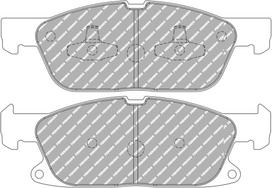 Ferodo Racing Front Brake Pads For FORD 2.0 EcoBlue GALAXY III (CK) FCP4930