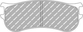 Ferodo Racing Rear Brake Pads For RENAULT Rally 3 Clio V FRP3163