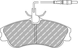 Ferodo Racing Front Brake Pads For PEUGEOT 2.0 HDi Partner FCP1112