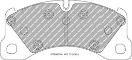 Ferodo Racing Front Brake Pads For VOLKSWAGEN 3.0 TDI 4motion TOUAREG VAN (7P5) FCP4064