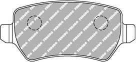 Ferodo Racing Rear Brake Pads For VAUXHALL 1.6 16V ZAFIRA Mk I (A) (F75) FCP1521