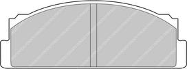 Ferodo Racing Front Brake Pads For FIAT 1.3 65, 70 Strada FCP29