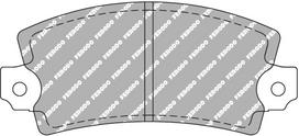 Ferodo Racing Front Brake Pads For FIAT 2.0 125, 130 Ritmo FCP72