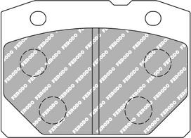 Ferodo Racing Front Brake Pads For LADA All Models Riva FCP96