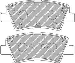 Ferodo Racing Rear Brake Pads For KIA 1.6 GDI Hybrid NIRO I (DE) FCP5041