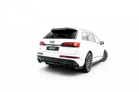Maxton Design Rear Splitter (with vertical bars) Audi SQ7 Mk2 Facelift 2 AU-SQ7-2F2-RD1G+RD2G