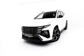 Maxton Design Front Splitter Hyundai Tucson N-Line Mk4 Facelift HY-TU-4F-NLINE-FD1G+FD1RG