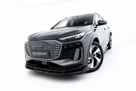 Maxton Design Front Splitter Audi Q6 e-tron Standard / S-Line / SQ6 e-tron SUV / Sportback Mk1 AU-Q6-ETRON-SLINE-1-FD1G