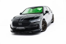 Maxton Design Front Splitter V.2 Skoda Superb Sportline Mk4 SK-SU-4-SL-FD2G