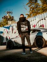 Maxton Design Black Hoodie Maxton Design MA-HDY-BLK-M-3-XS