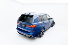Maxton Design Prepreg Carbon Fiber Tailgate Spoiler (Upper) BMW X7 M-Pack G07 CF-BM-X7-07F-MPACK-H1+H1R-245-P