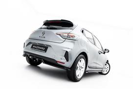 Maxton Design Rear Splitter (with vertical bars) Renault Clio Mk5 Facelift RE-CL-5F-RSD1G+RD1G
