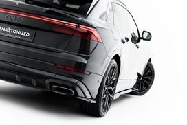 Maxton Design Prepreg Carbon Fiber Rear Side Splitters Audi SQ8 / Q8 S-Line Mk1 Facelift CF-AU-Q8-1F-SLINE-RSD1-245-P