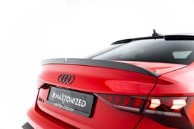 Maxton Design Prepreg Carbon Fiber Tailgate Spoiler V.2 Audi RS3 / S3 / A3 S-Line / A3 Sedan 8Y Facelift CF-AU-RS3-8YF-S-H1-245-P