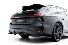 Maxton Design Rear Splitter (with vertical bars) V.1 Audi A6 S-Line C9 AU-A6-C9-SLINE-RD1G+RD3G