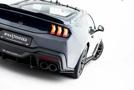 Maxton Design Street Pro Rear Side Splitters Ford Mustang Dark Horse Mk7 FOMU7DHCNC-RSD1BRB