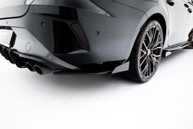 Maxton Design Street Pro Rear Side Splitters + Flaps Cupra Leon ST Mk1 Facelift CULE1FSTCNC-RSD1BRB+RSF1G