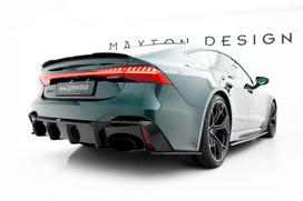 Maxton Design Prepreg Carbon Fiber Rear Diffuser Audi RS7 C8 C8 (version without towbar) CF-AU-RS6-C8-RS1-245-P