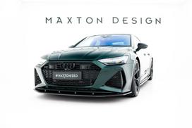 Maxton Design Prepreg Carbon Fiber Front Splitter Audi RS7 C8 CF-AU-RS6-C8-FD1-245-P
