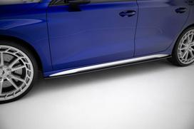 Maxton Design Street Pro Side Skirts Diffusers V.2 Audi A3 S-Line Sedan / S3 Sedan 8Y / 8Y Facelift AUS38YFCNC-SD1BRB