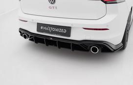 Maxton Design Street Pro Rear Diffuser V.5 Volkswagen Golf GTI Mk8 VWGO8GTICNC-RS5BRB