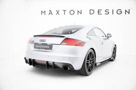 Maxton Design Street Pro Rear Diffuser Audi TT S-Line 8J Facelift AUTT2SLINECNC-RS1B+BRBI