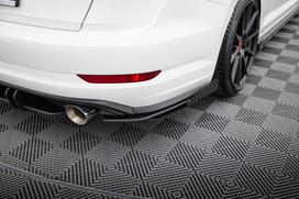 Maxton Design Street Pro Rear Side Splitters + Flaps Volkswagen Jetta GLI Mk7 VWJE7GLICNC-RSD1BRB+RSF1G