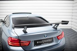 Maxton Design Carbon Spoiler With Internal Brackets Uprights BMW 4 F32 / 4 F32 M-Pack Coupe CF-BM-4-F32-WING5-INT-245-P